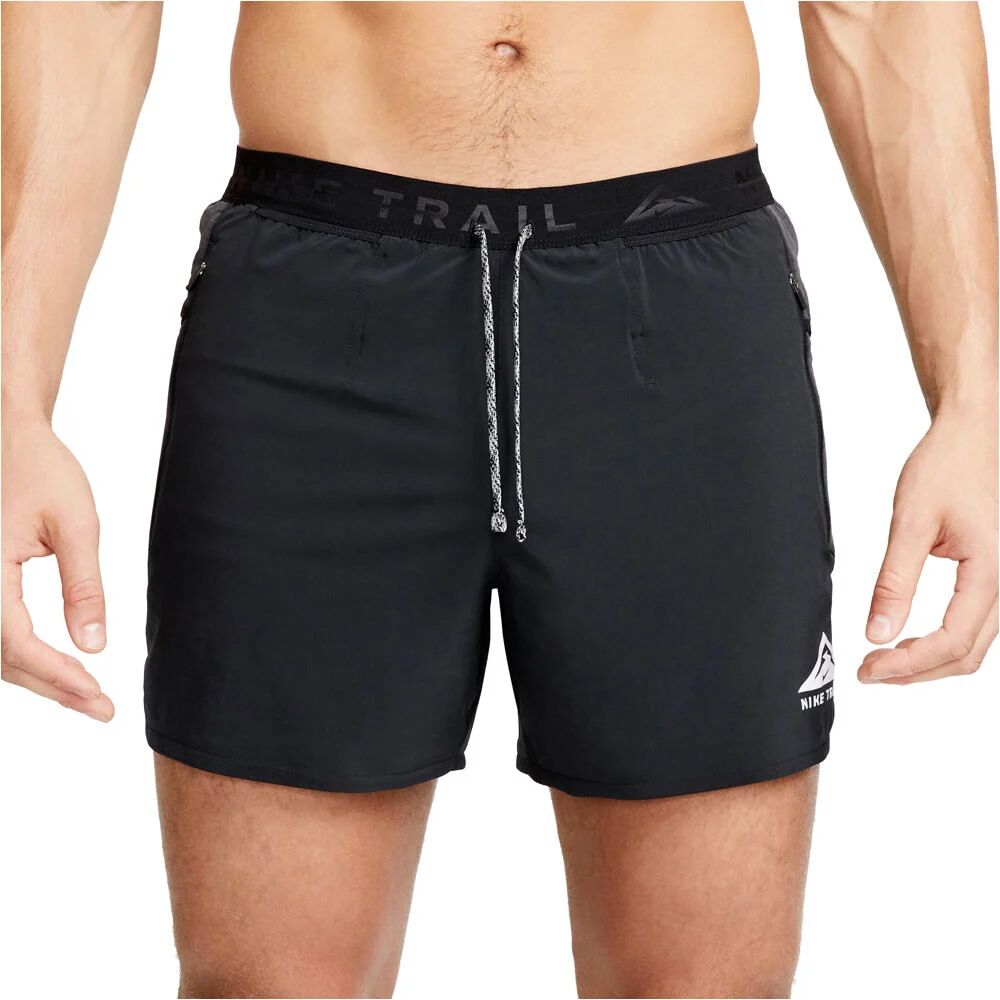 Nike dri-fit second sunrise 5inch pantalón running hombre Negro (L)