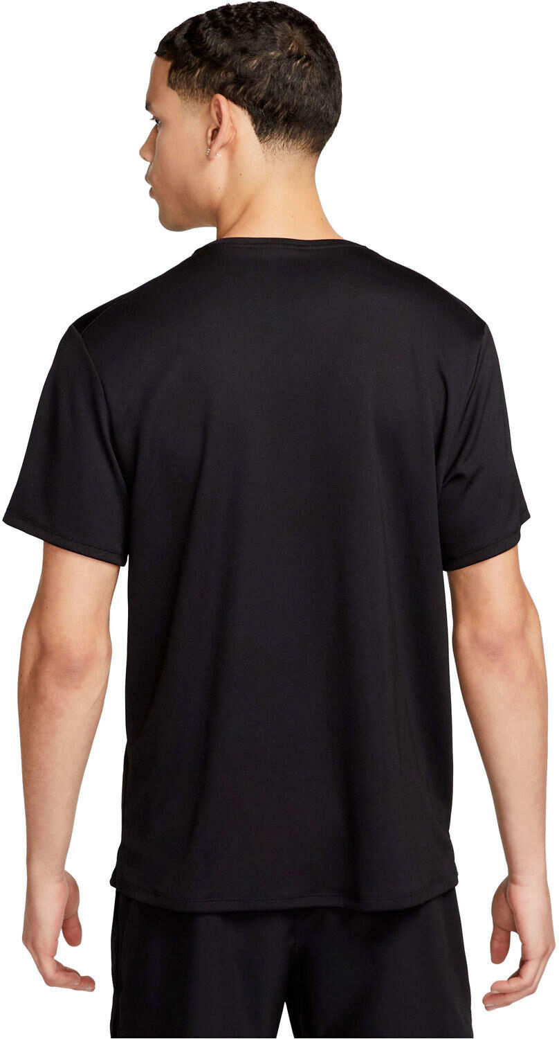 Nike dri-fit uv miler camiseta técnica manga corta hombre Negro (S)