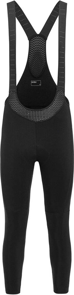 Hiru core thermal bibtight culotte largo hombre Negro (XXL)