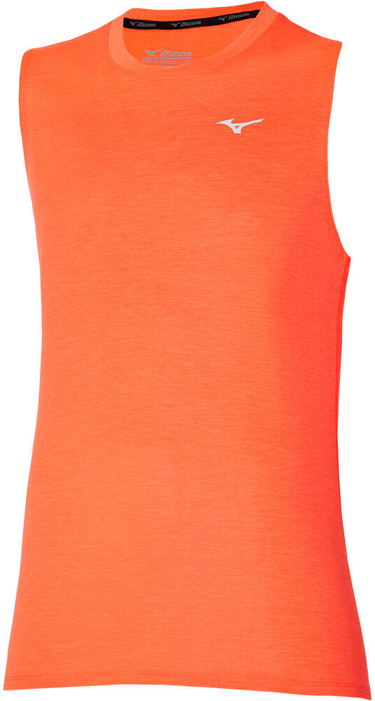 Mizuno impulse core camiseta entrenamiento tirantes hombre Naranja (XL)