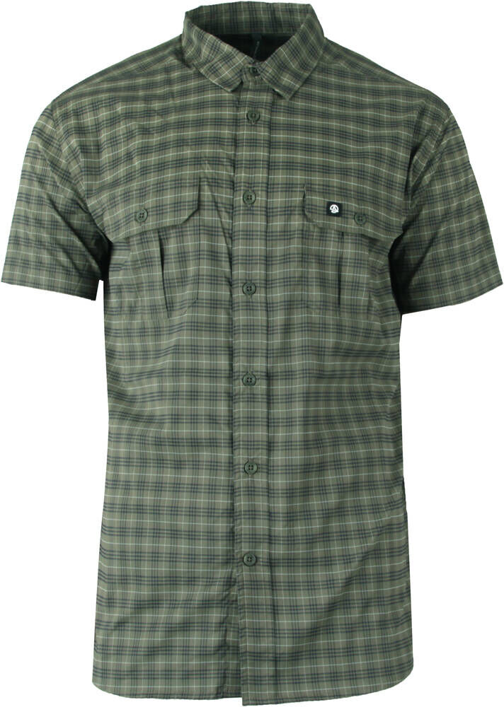 Ternua biel fms camisa montaña manga corta hombre Verde (M)