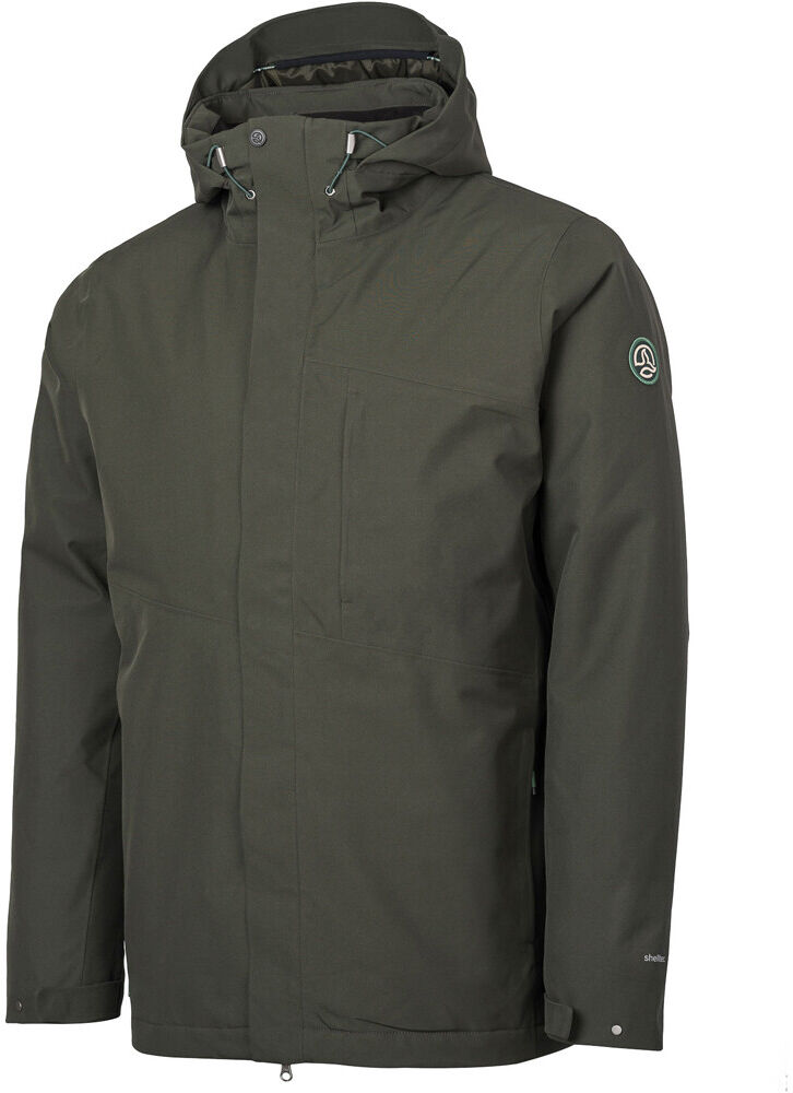 Ternua finch chaqueta impermeable hombre Verde (XL)