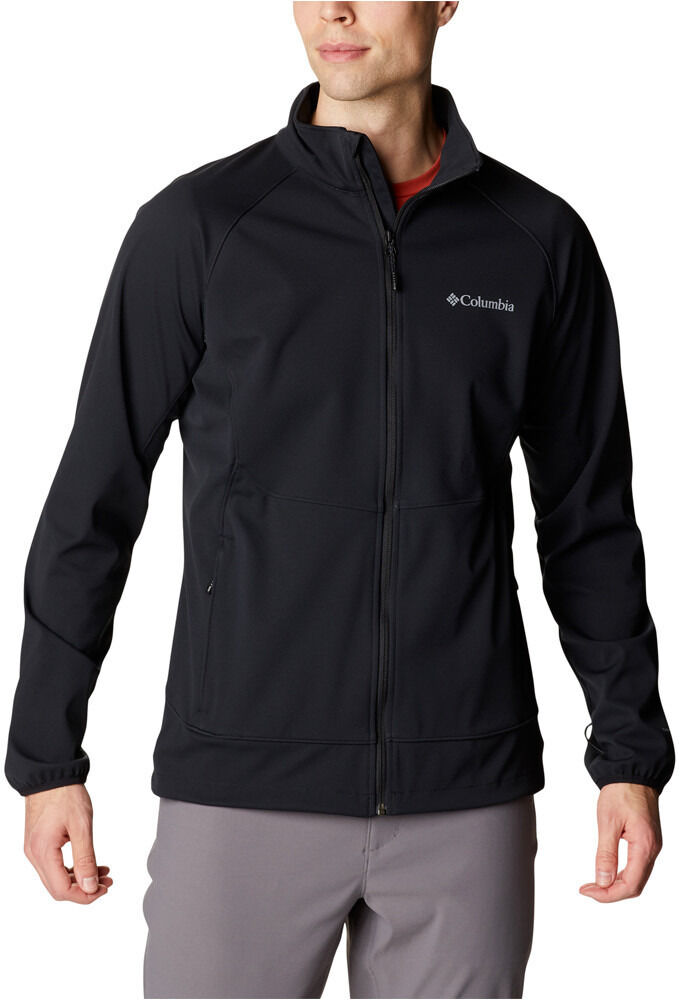 Columbia canyon meadows softshell chaqueta softshell hombre Negro (M)