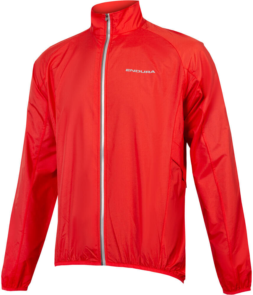 Endura pakajak cortavientos ciclismo hombre Rojo (L)