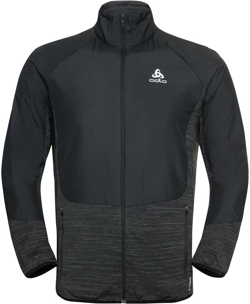 Odlo run easy warm hybrid forro polar hombre Negro (L)