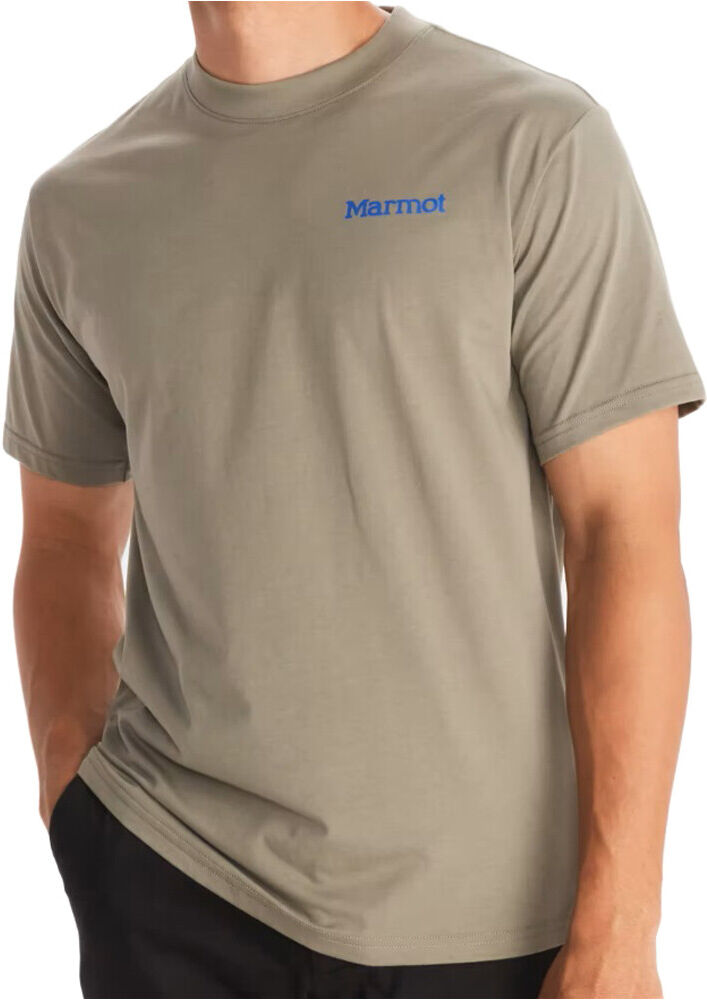 Marmot dot camiseta montaña manga corta hombre Gris (XL)