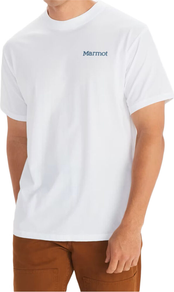 Marmot dot camiseta montaña manga corta hombre Blanco (S)