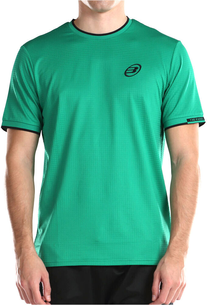 Bullpadel yuca camiseta tenis manga corta hombre Verde (M)