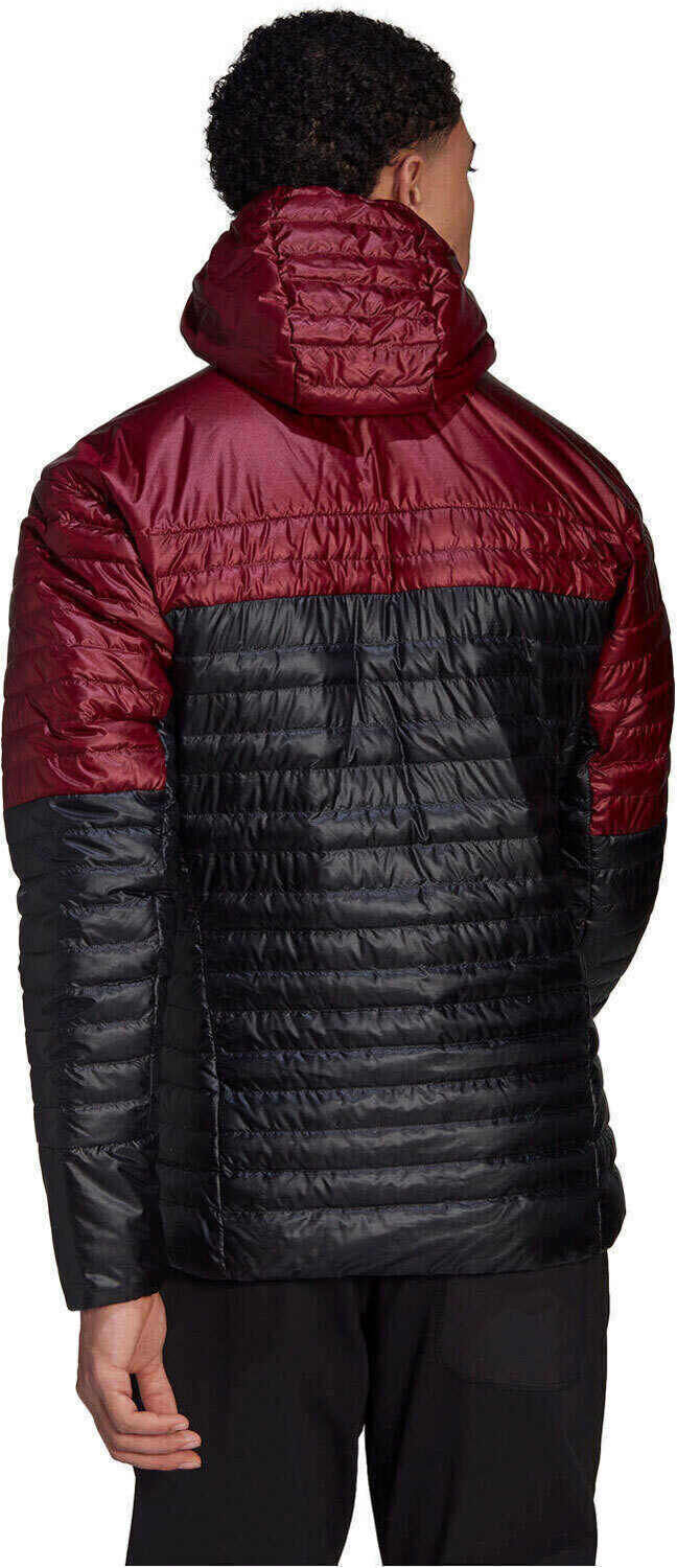 Adidas techrock year-round down chaqueta outdoor hombre Negro (L)