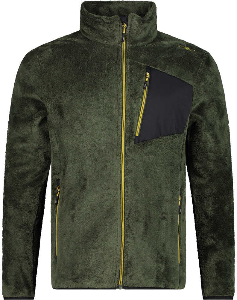 Cmp man jacket forro polar hombre Verde (48)