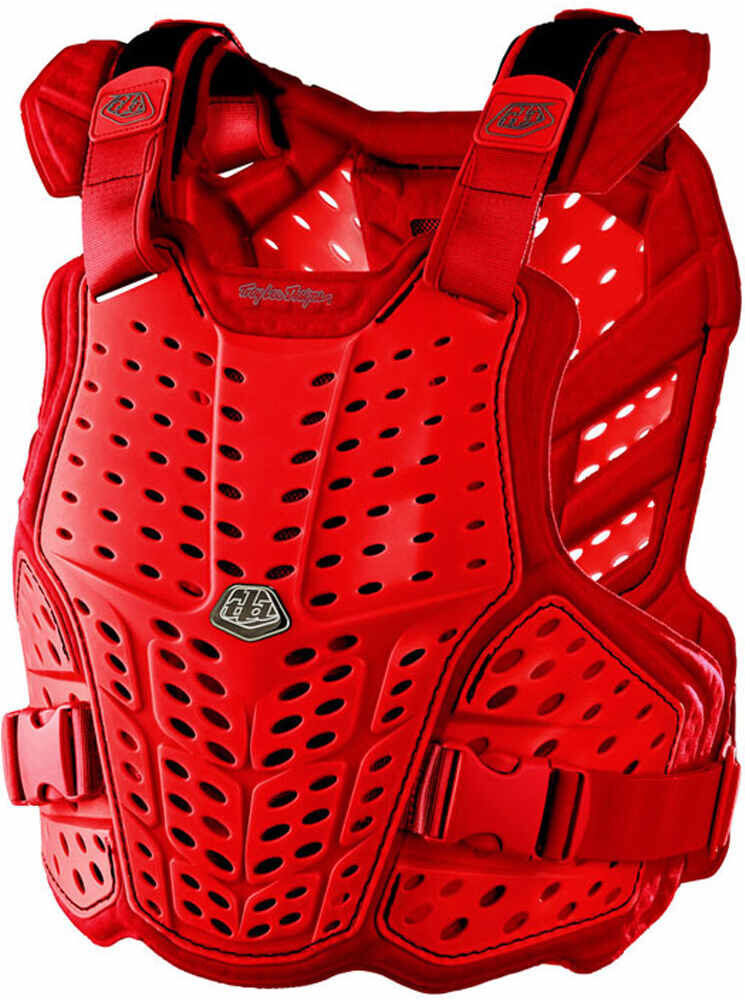 Troy-Lee rockfight chest protector maillot manga corta hombre Rojo (M)