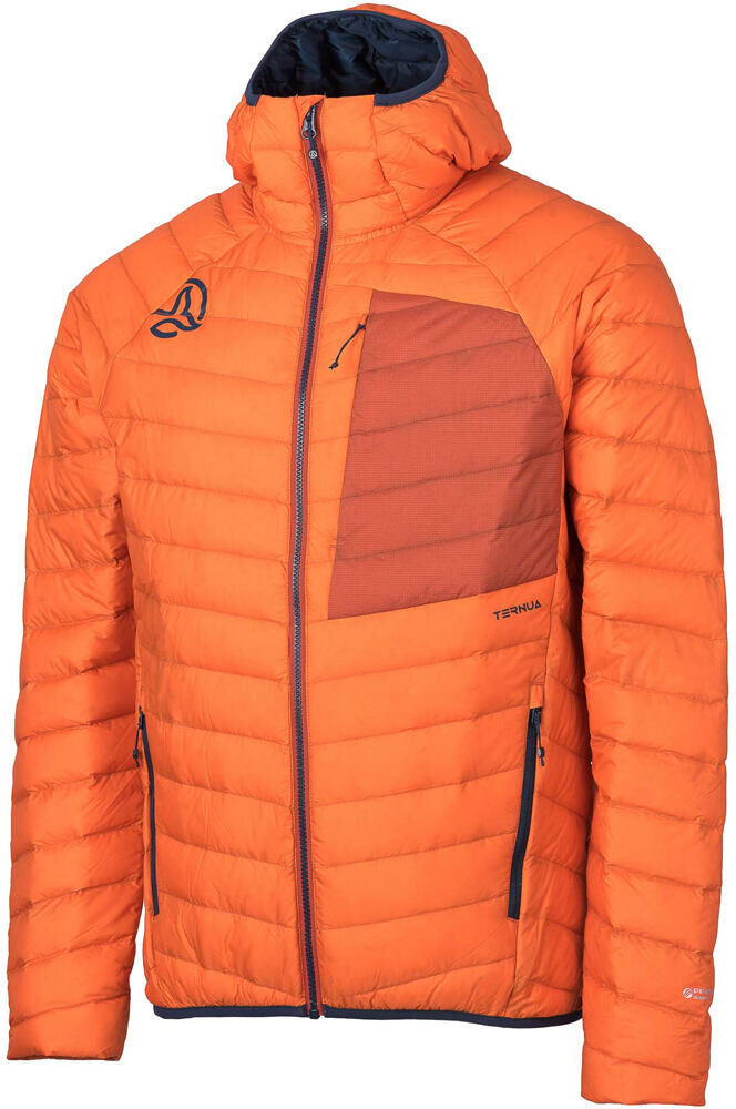 Ternua vilman down chaqueta outdoor hombre Naranja (XXL)