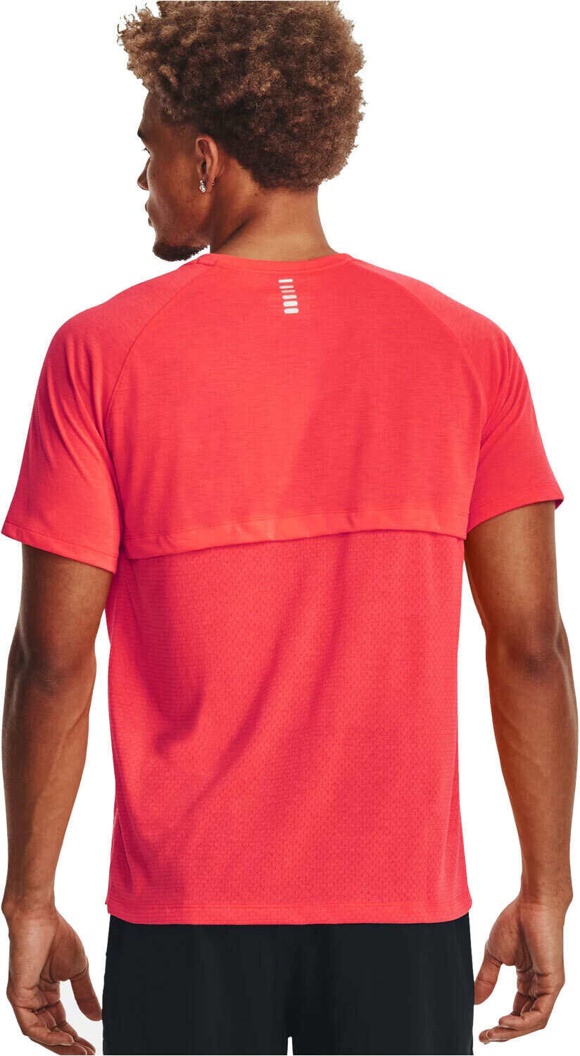 Under Armour streaker camiseta técnica manga corta hombre Rojo (S)