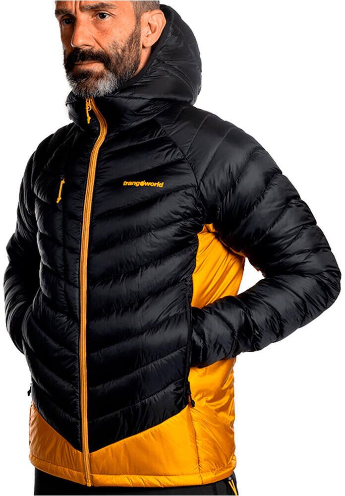 Trango medel chaqueta outdoor hombre Negro (XXL)