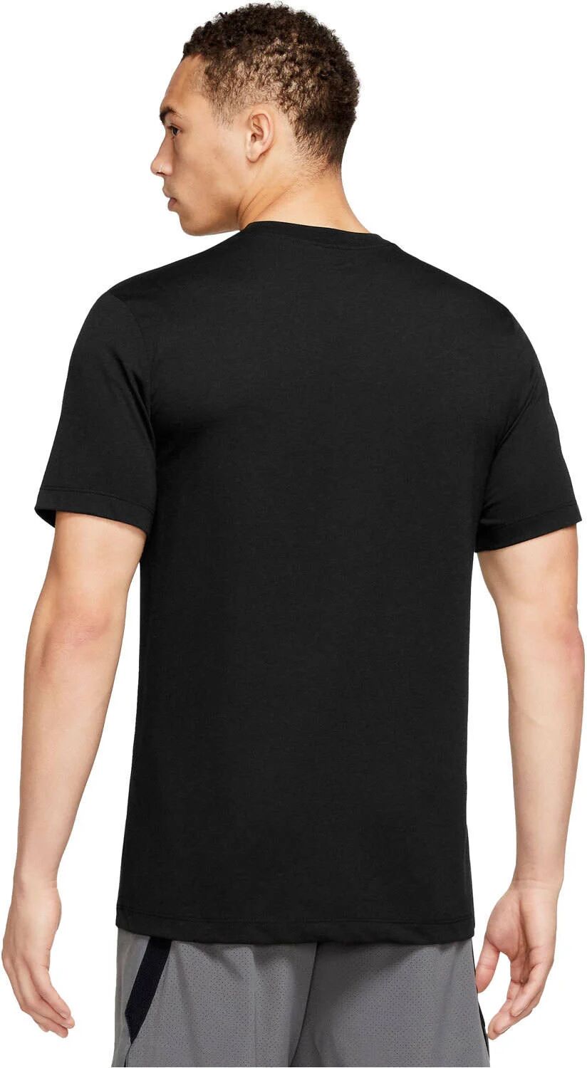 dri-fit nike pro camiseta fitness hombre Negro (S)