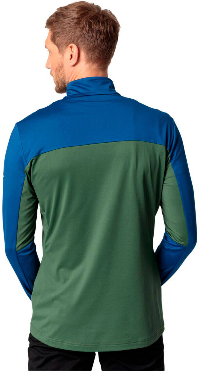 Vaude livigno halfzip ii forro polar hombre Verde (S)