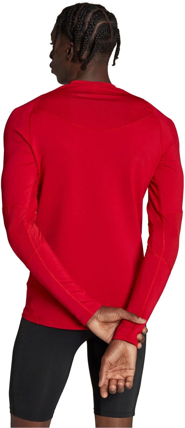 Adidas techfit coldrdy de manga larga camisetas fútbol manga larga Rojo (XXL)