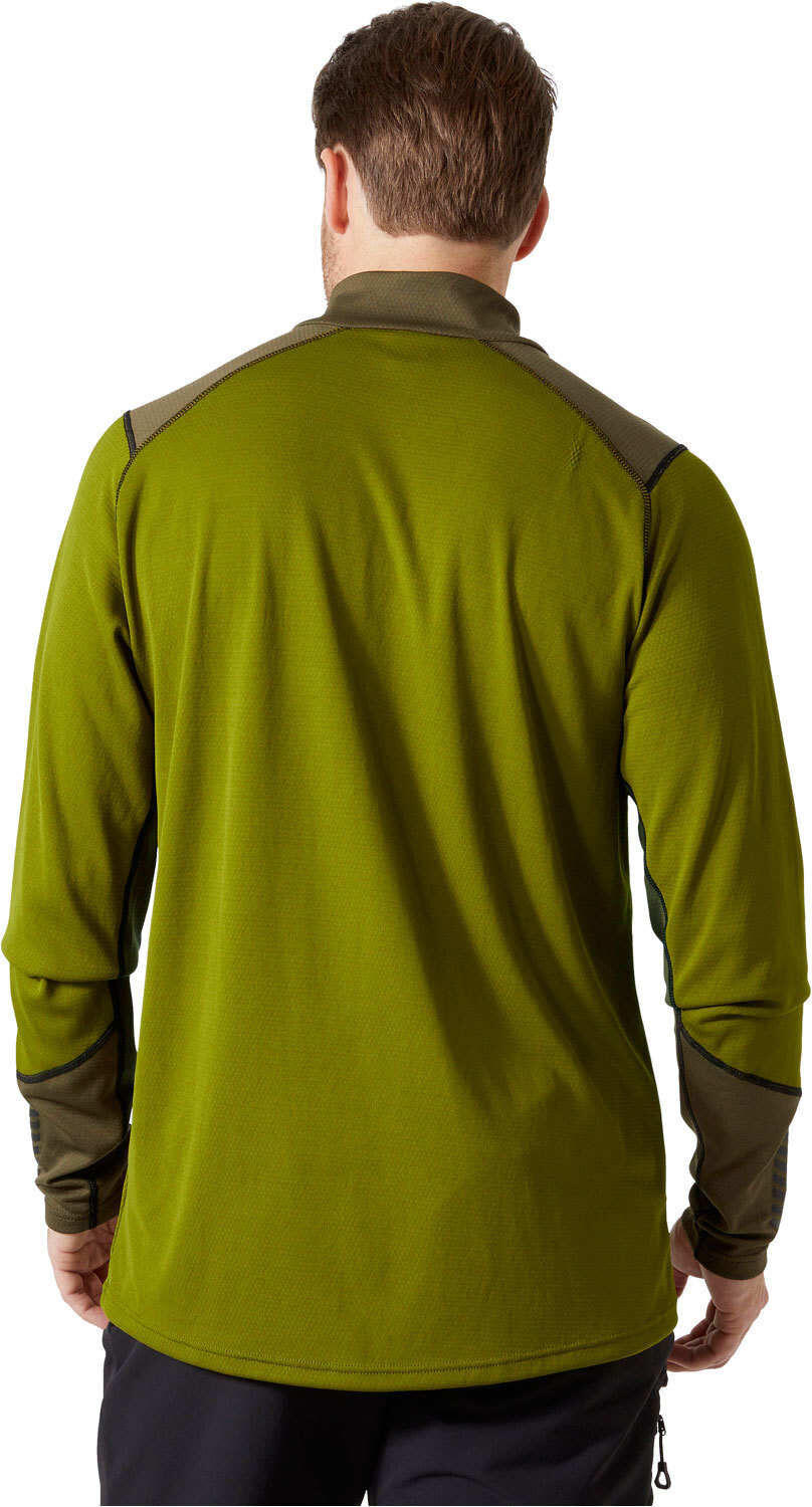 Helly Hansen lifa active camiseta térmica manga larga hombre Verde (L)