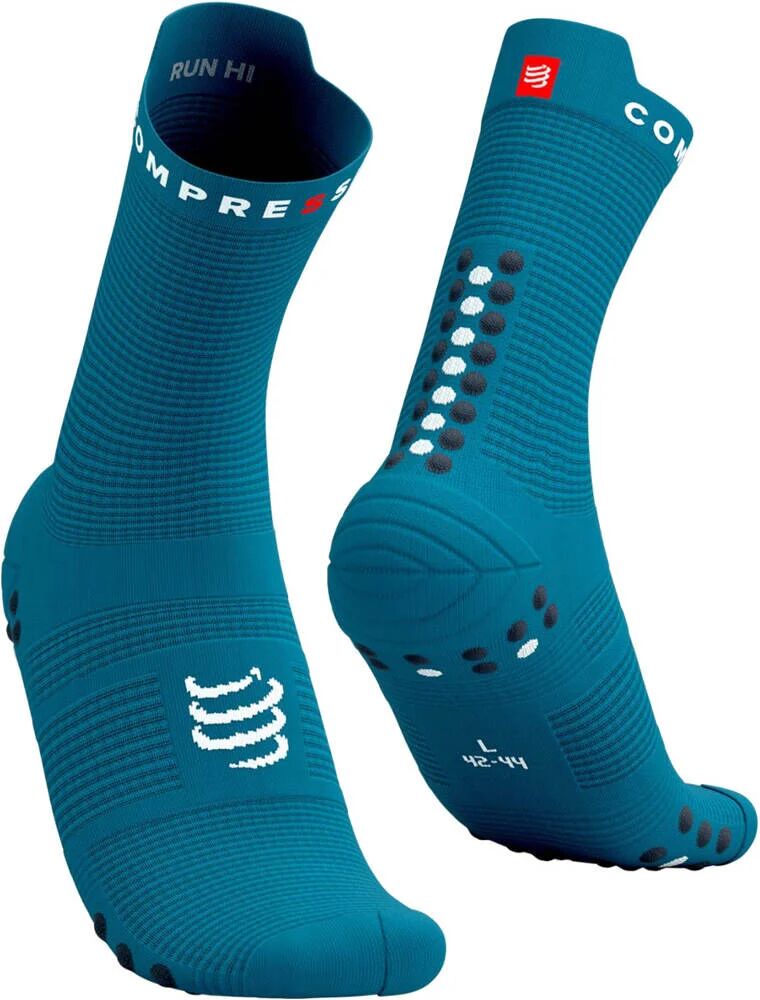 Compressport pro racing socks v40 run high calcetines running Azul