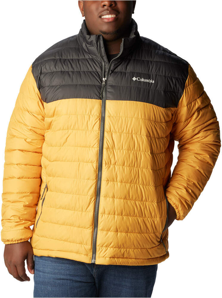 Columbia powder lite chaqueta outdoor hombre Amarillo (M)