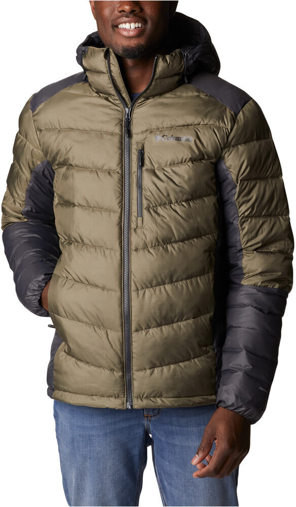 Columbia labyrinth loop chaqueta outdoor hombre Verde (XL)