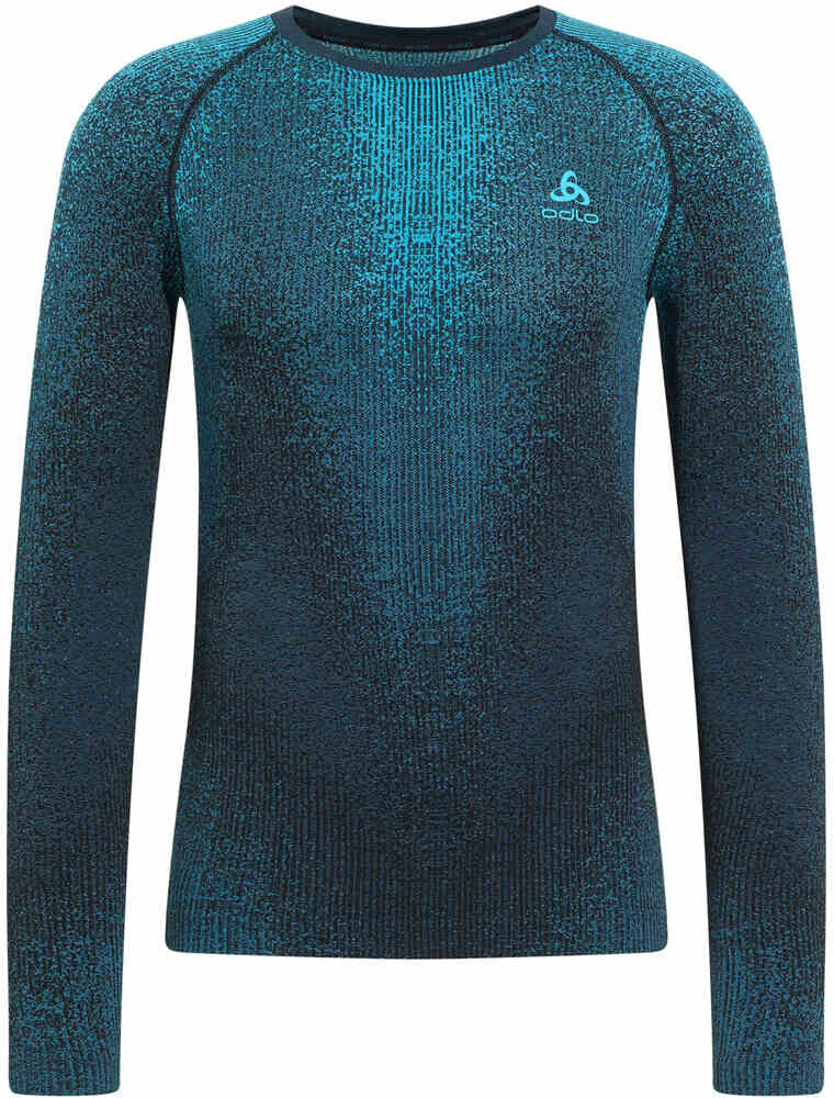 Odlo blackcomb eco camiseta térmica manga larga hombre Azul (L)