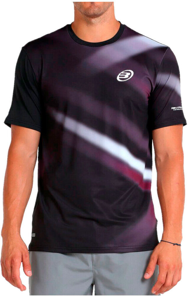 Bullpadel mismo camiseta tenis manga corta hombre Negro (S)