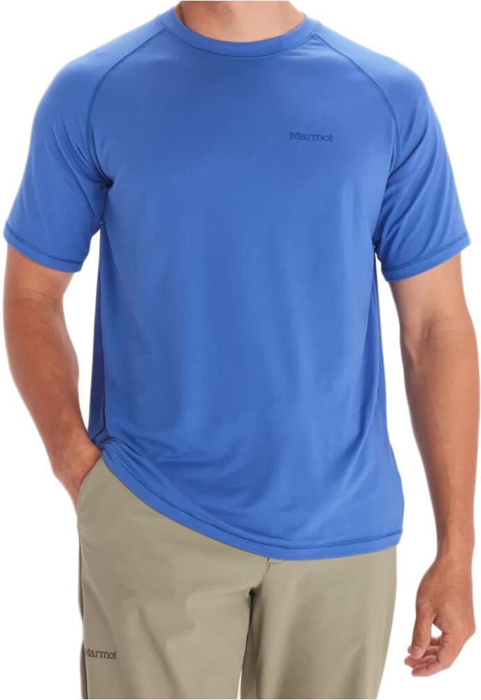 Marmot windridge camiseta montaña manga corta hombre Azul (S)