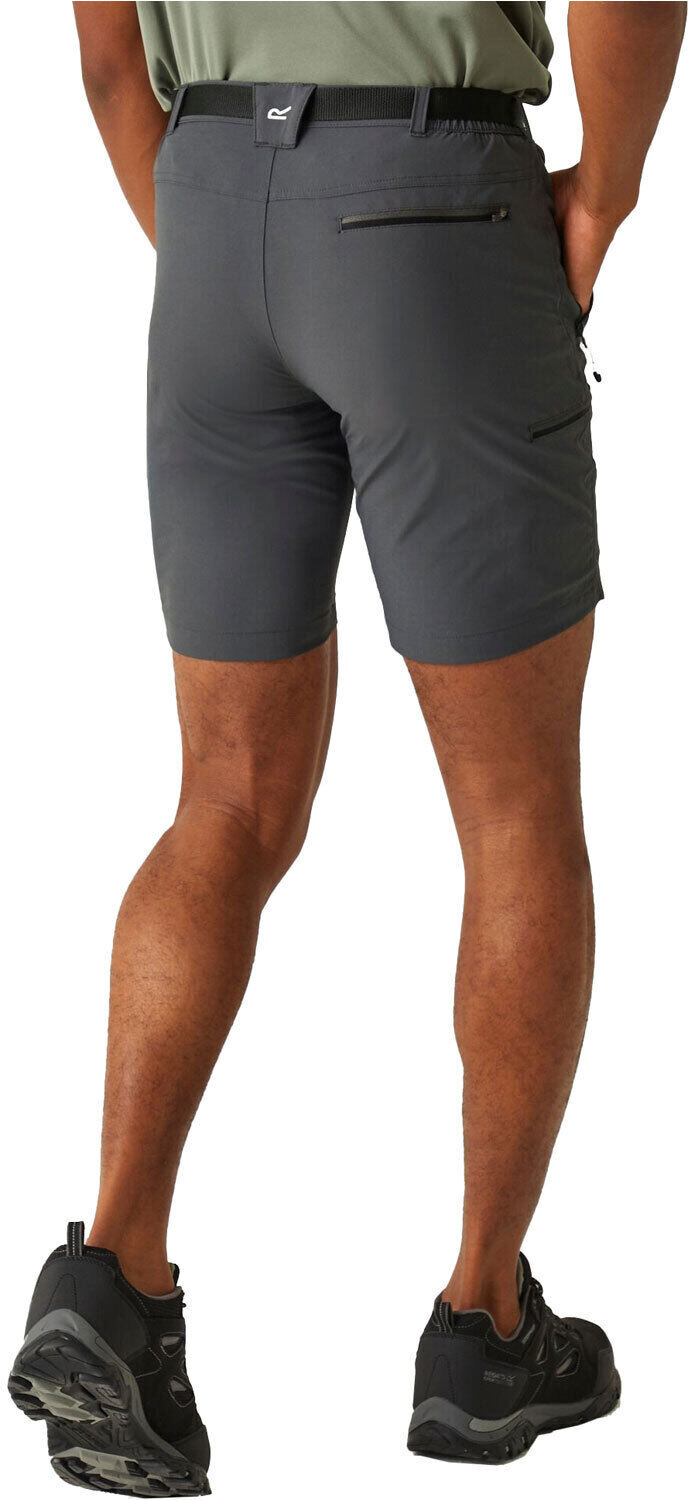 Regatta xert stretch iii pantalón corto montaña hombre Gris (XXL)