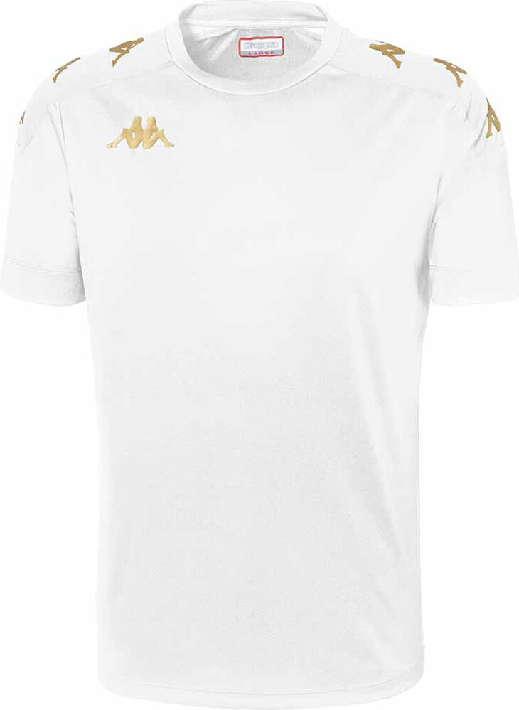 Kappa gianto camisetas fútbol manga corta Blanco (XXXL)