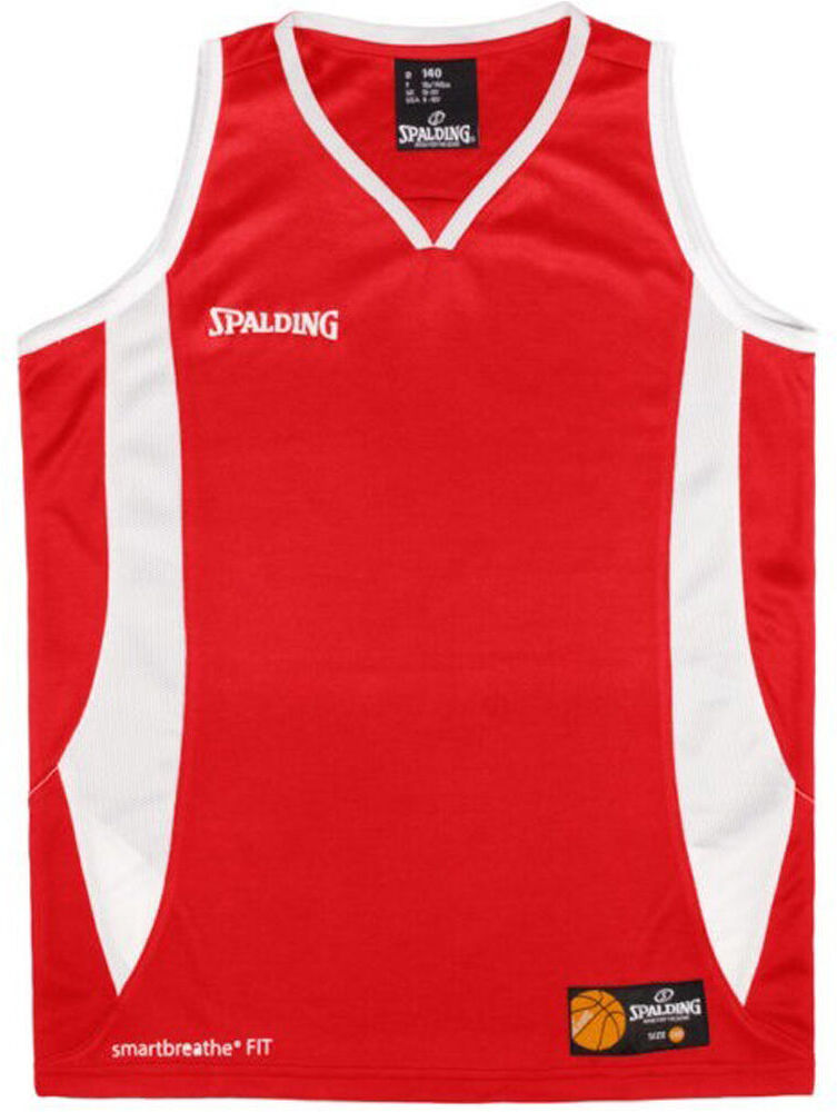 Spalding jam camiseta baloncesto Rojo (L)