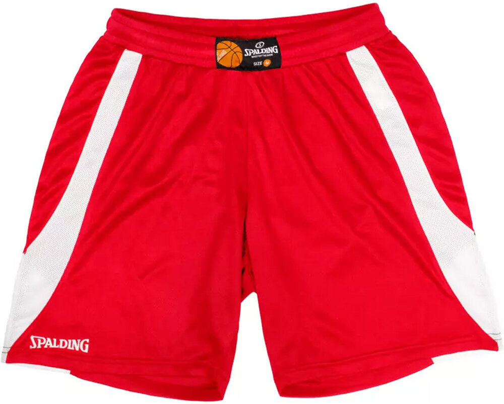 Spalding jam pantalón baloncesto Rojo (XXXL)