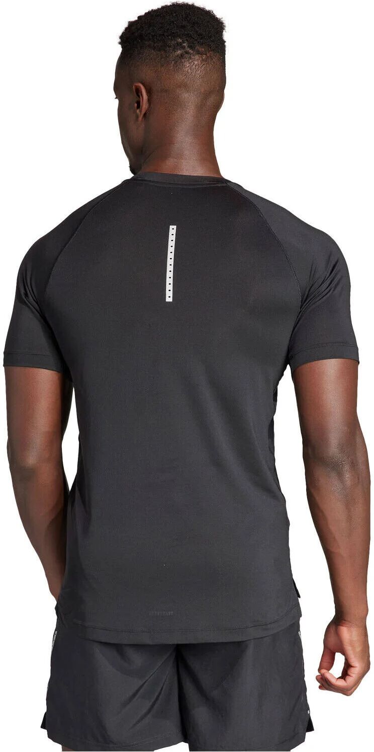 Adidas gym camiseta fitness hombre Negro (XL)