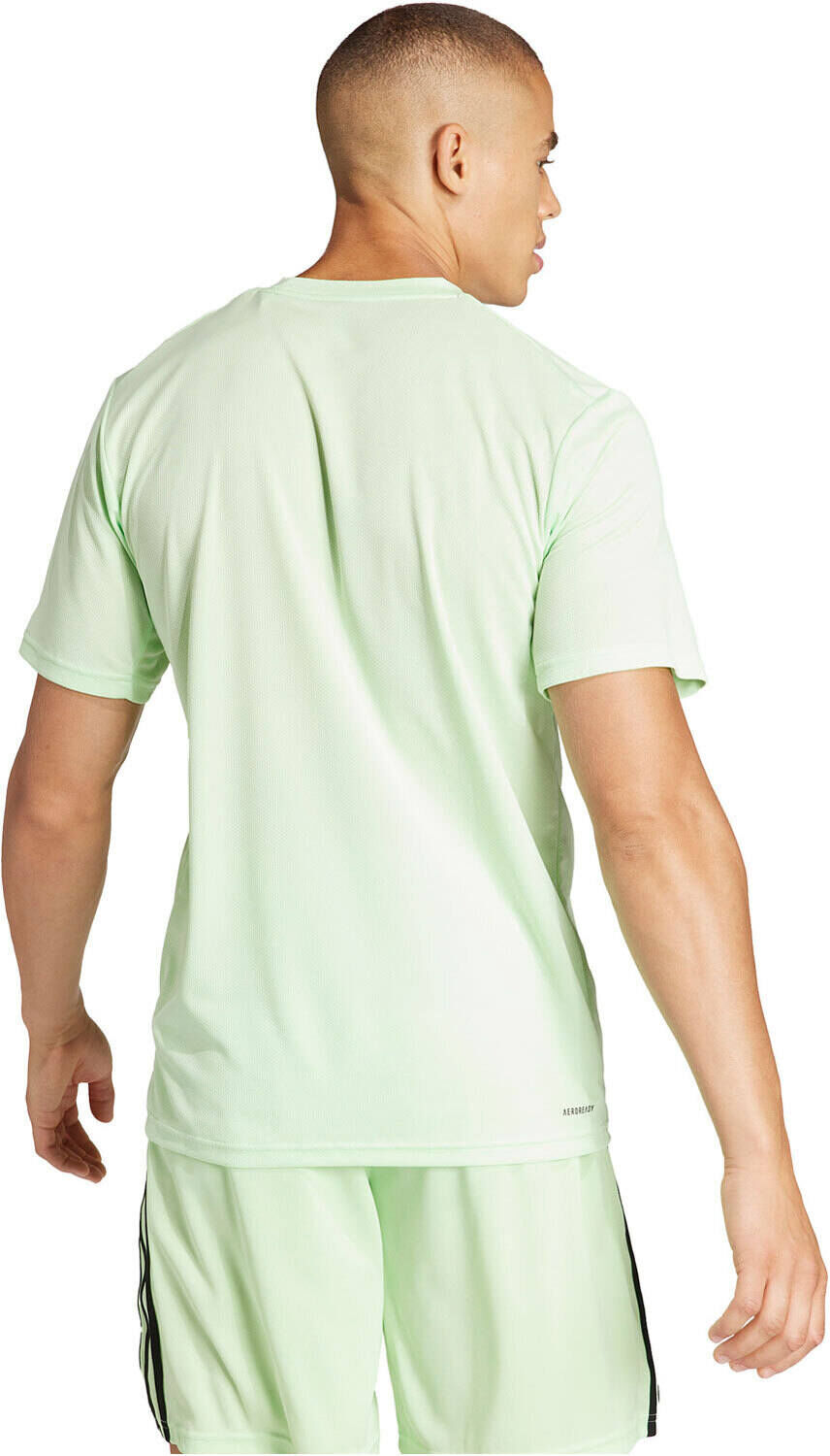 Adidas train essentiasl base camiseta fitness hombre Verde (M)