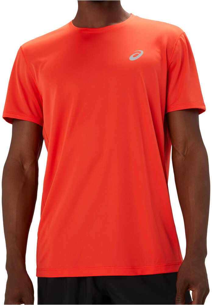 Asics core camiseta técnica manga corta hombre Rojo (XL)