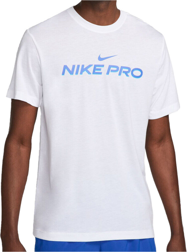 Nike dri-fit pro camiseta fitness hombre Blanco (XL)