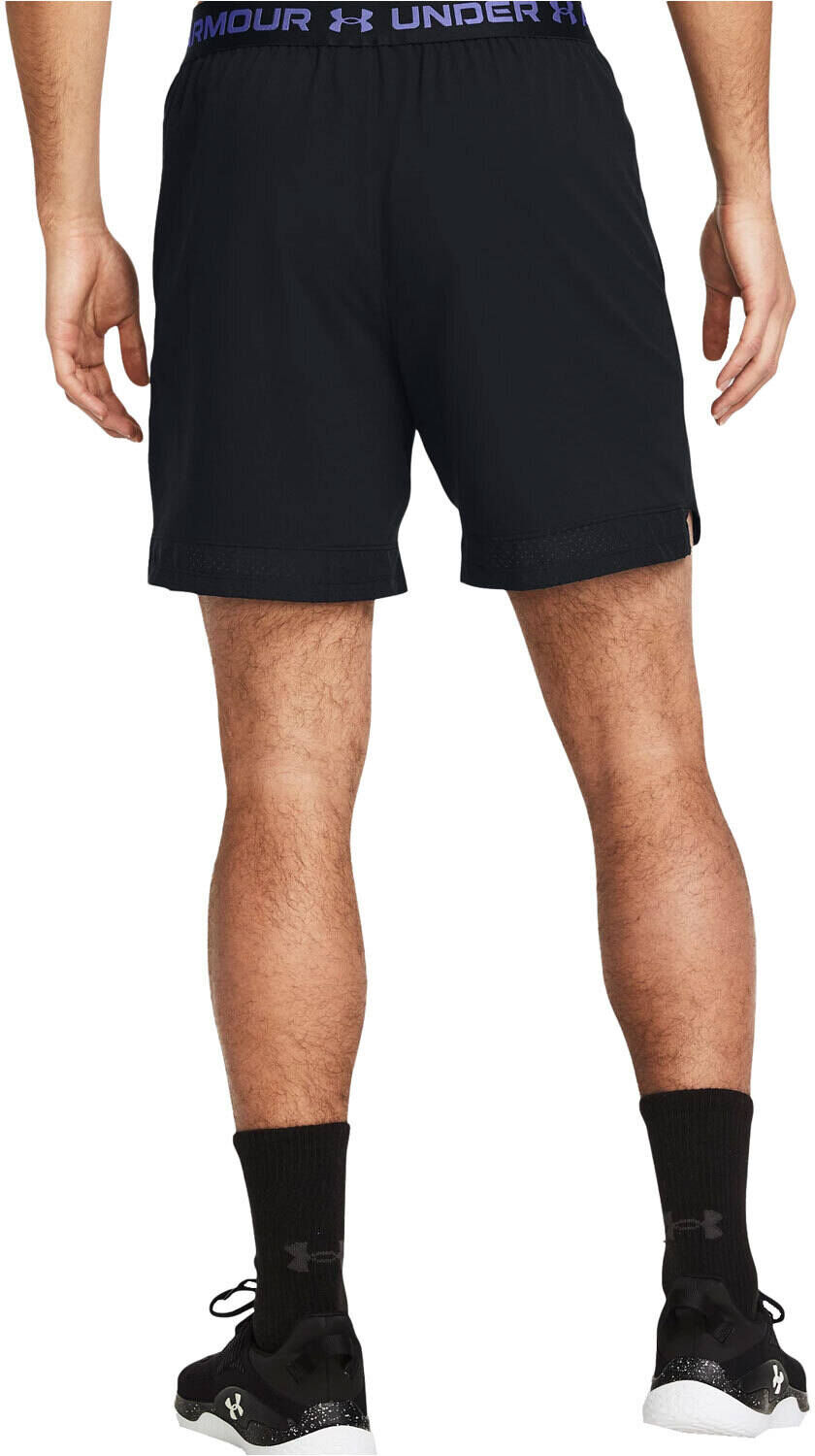 Under Armour vanish woven pantalón corto fitness hombre Negro (M)