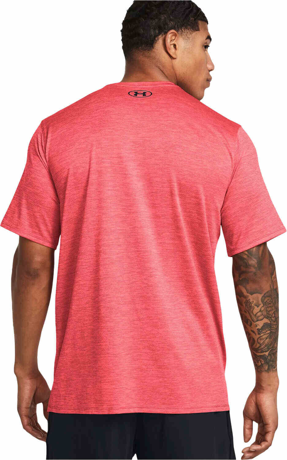 Under Armour tech vent camiseta fitness hombre Rojo (S)