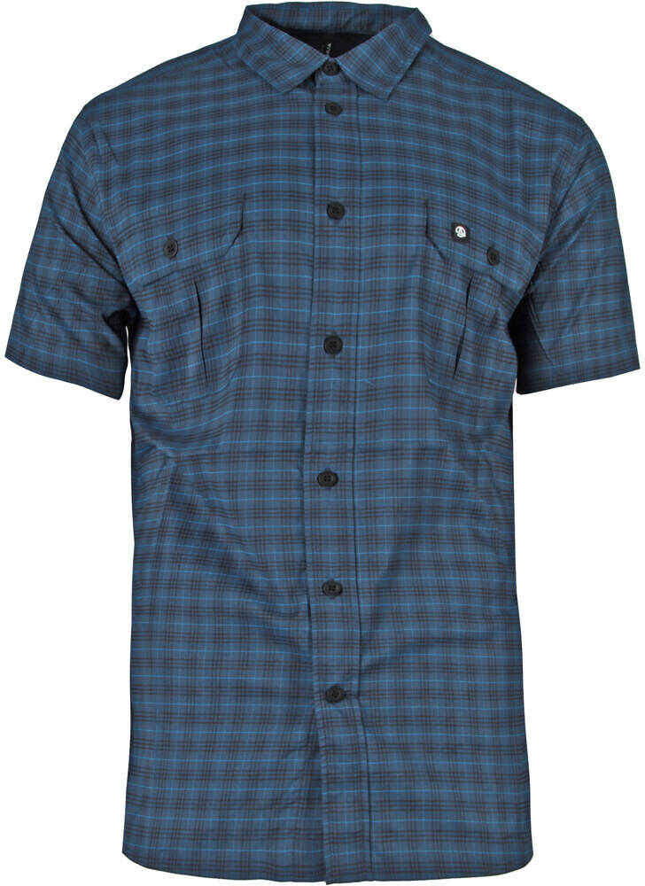 Ternua biel camisa montaña manga corta hombre Azul (S)