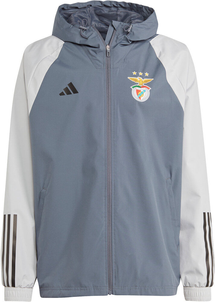 Adidas benfica tiro 23 all-weather chubasqueros y chaquetones entrenamiento fútbol Gris (XL)