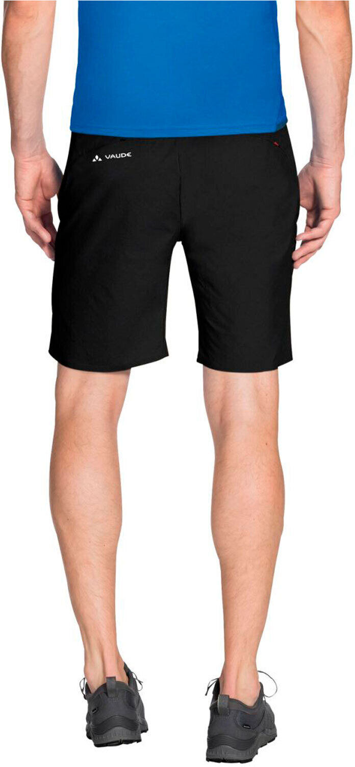 Vaude scopi lw shorts ii pantalón corto montaña hombre Negro (50)