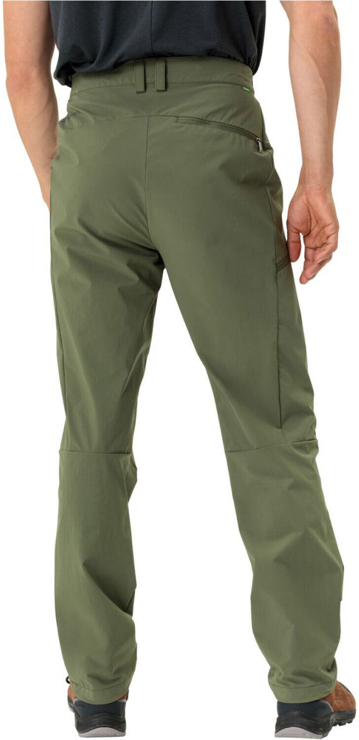 Vaude farley stretch iii pantalón montaña hombre Verde (54)