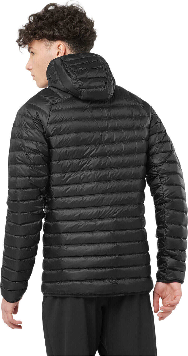 Salomon elixir micro down chaqueta outdoor hombre Negro (XXL)