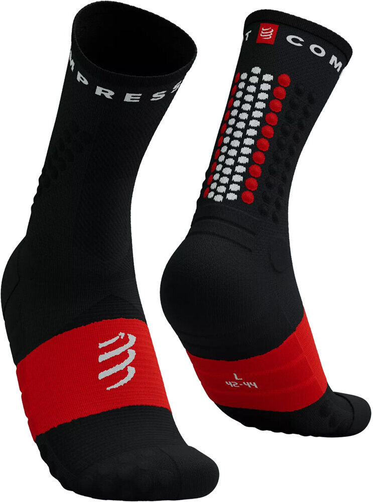 Compressport ultra trail v20 calcetines running Negro