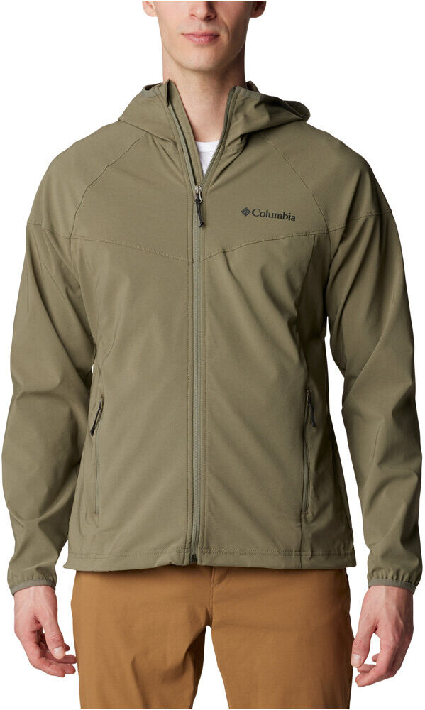 Columbia heather canyon ii chaqueta softshell hombre Verde (XXL)