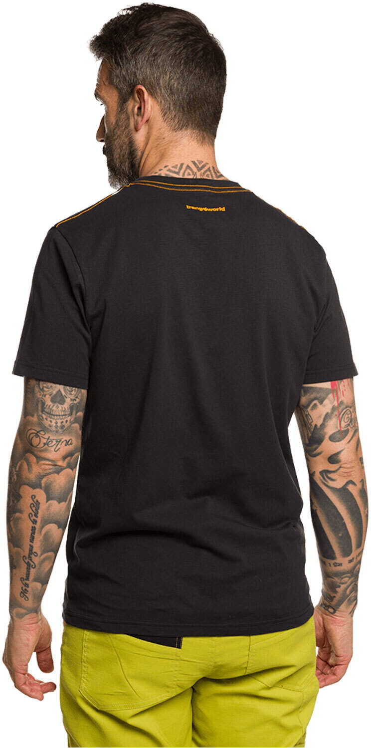 Trango gizb camiseta montaña manga corta hombre Negro (S)