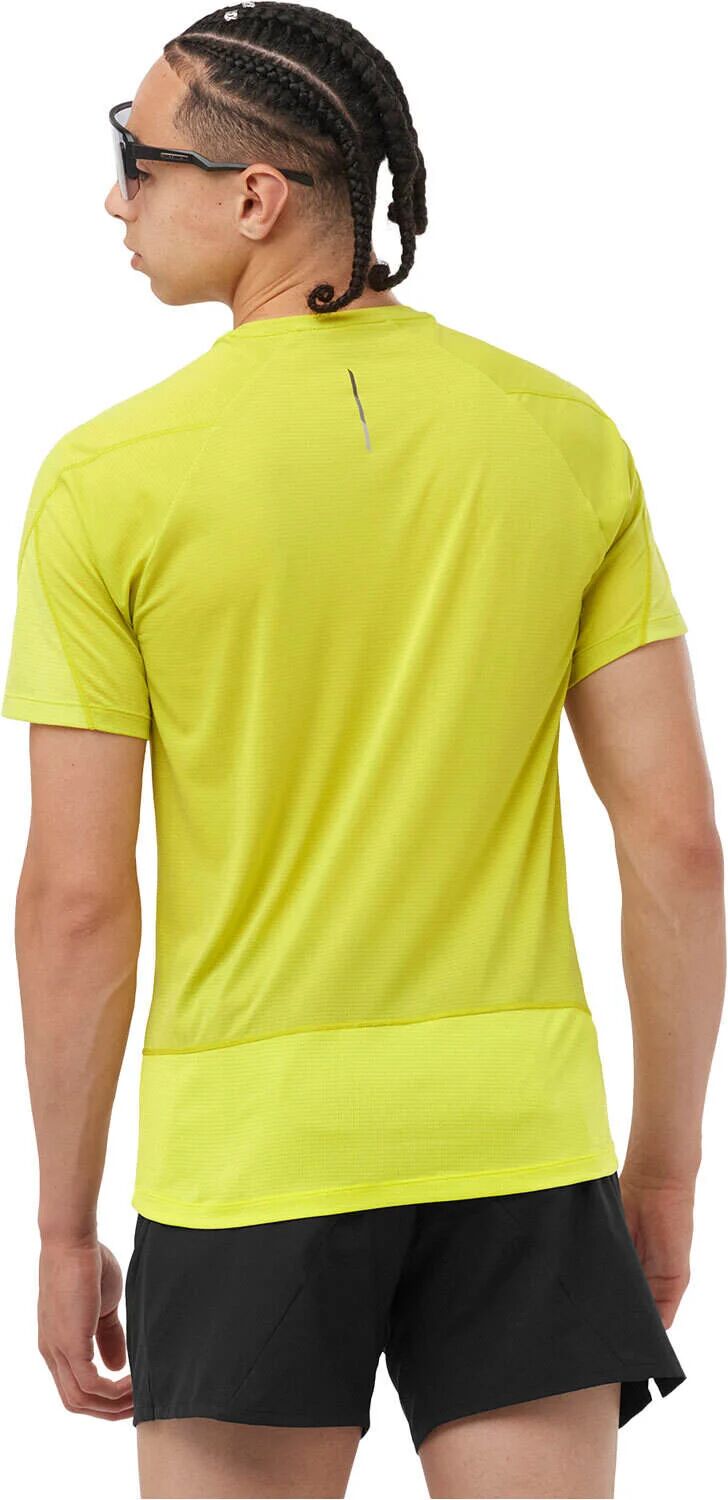 Salomon cross run camisetas trail running manga corta hombre Lila (M)