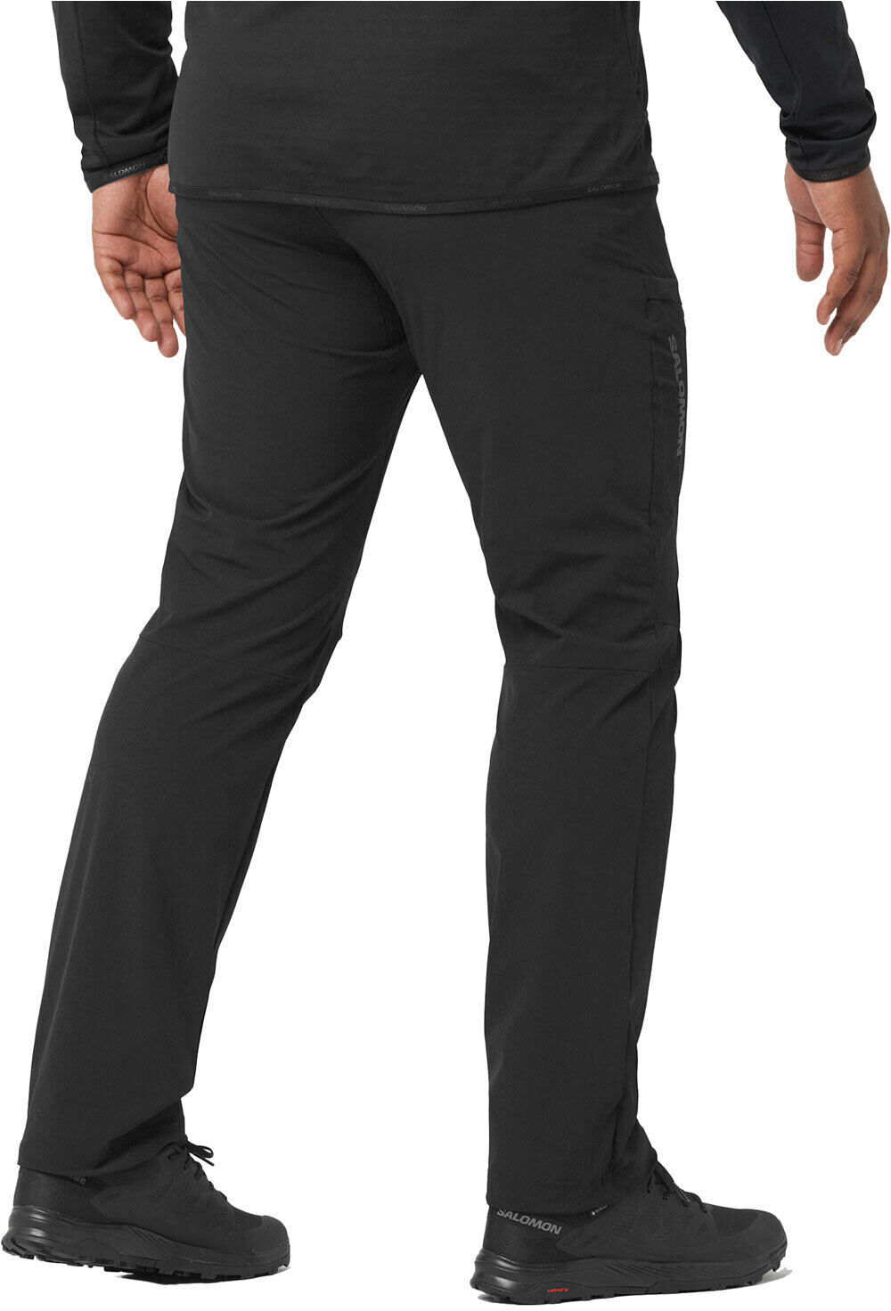 Salomon wayfarer pantalón montaña hombre Negro (40)