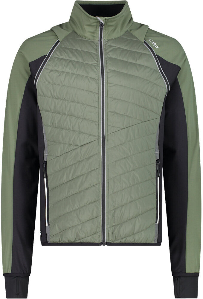 Cmp man jacket with detachable sleeve chaqueta softshell hombre Verde (46)