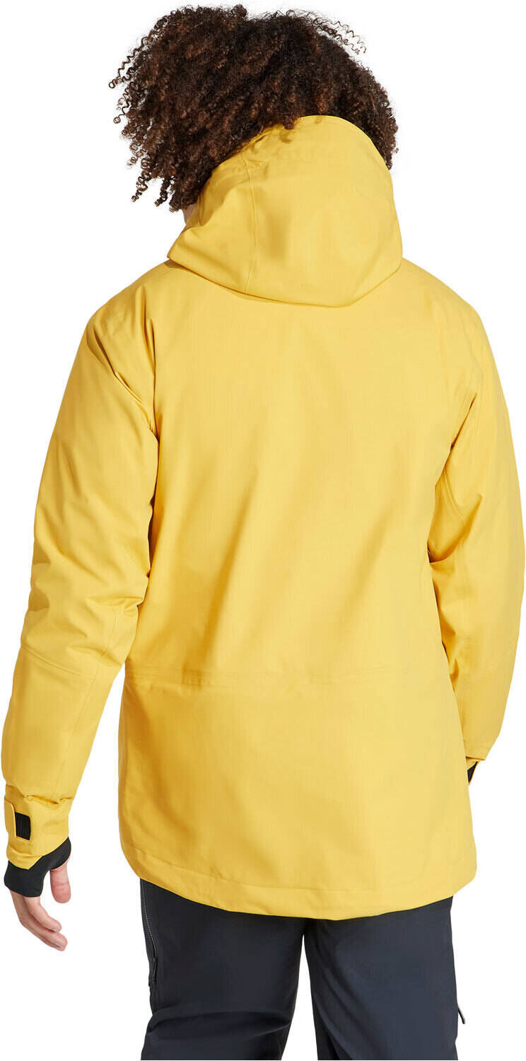 Adidas tecnica terrex techrock 3l gore-tex c-knit chaqueta esquí hombre Amarillo (M)